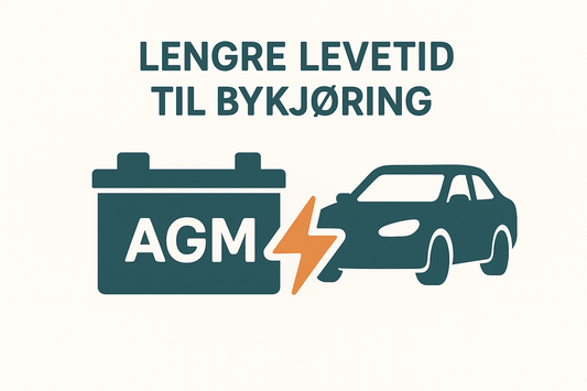 Slik velger du riktig bilbatteri i Mjøsregionen (AGM, EFB eller standard?