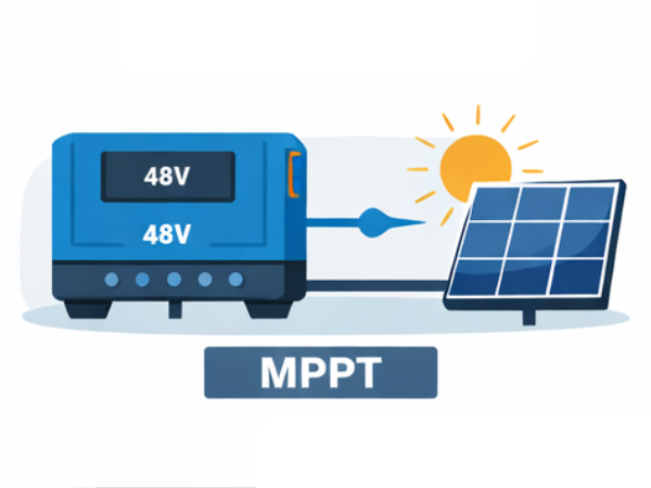 MPPT i 48V-anlegg: Slik velger du riktig solcelleregulator