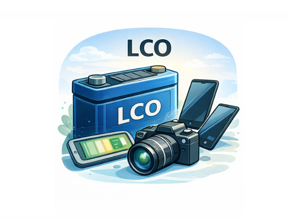 LCO-batterier ( litiumkoboltoksid )– høy energitetthet for små enheter