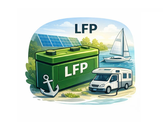 LFP-batterier (litiumjernfosfat) – et trygt og driftssikkert valg